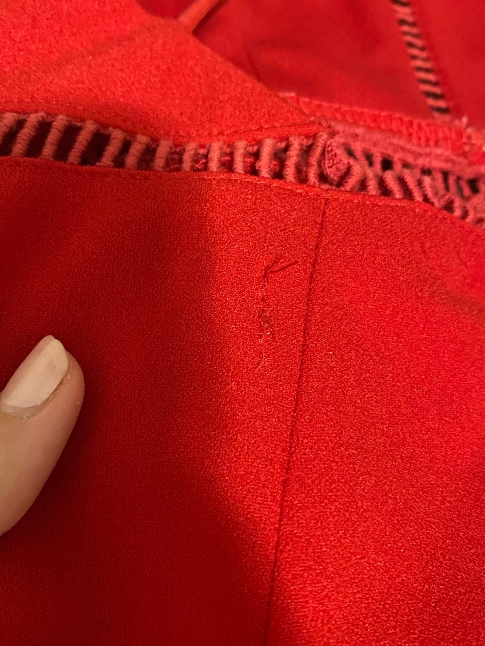 Red Hello Molly Mini Dress - Picture 5 of 5